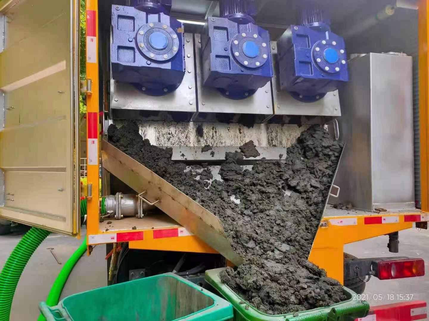 坦洲镇化粪池清掏城市维护站-泥浆净化干湿分离处理